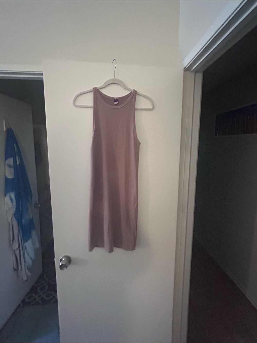 Sleeveless nude Tank Dress